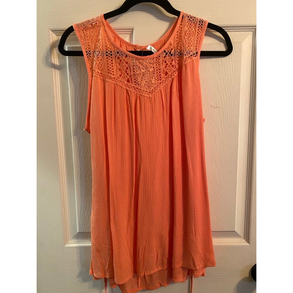 New with tags womens peach icon apparel size xl sleeveless top.